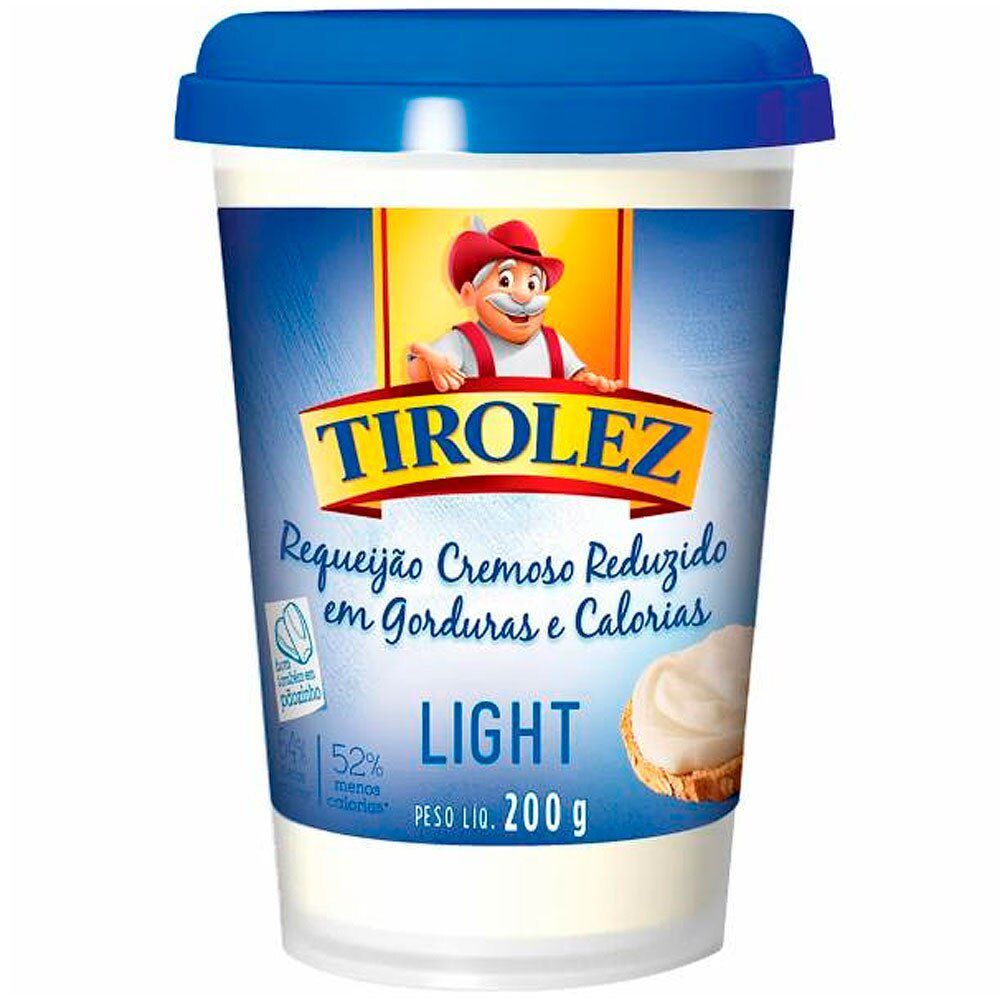 Requeijão Light Tirolez 200g