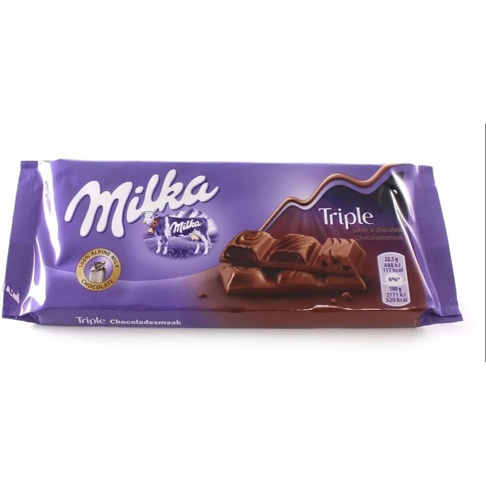 Chocolate Triple Cocoa Milka 93g