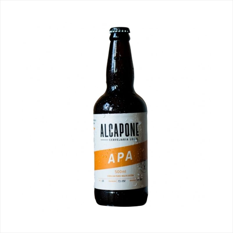 Cerveja APA Al Capone 500ml Garrafa | Boa Supermercados